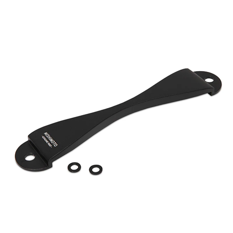 Mishimoto Subaru CNC Battery Tie-Down - Black - Image 3