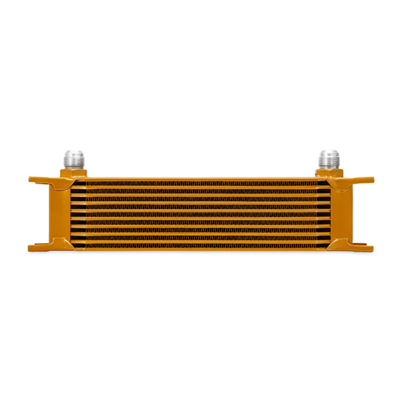 Mishimoto Universal 10 Row Oil Cooler - Gold - Image 8