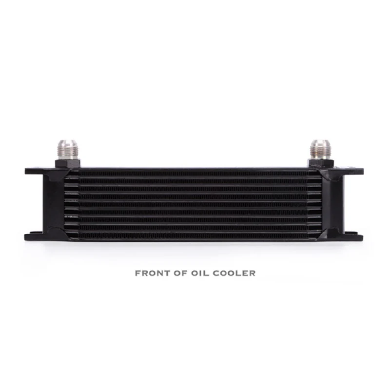 Mishimoto Universal 10 Row Oil Cooler Kit - Black - Image 2