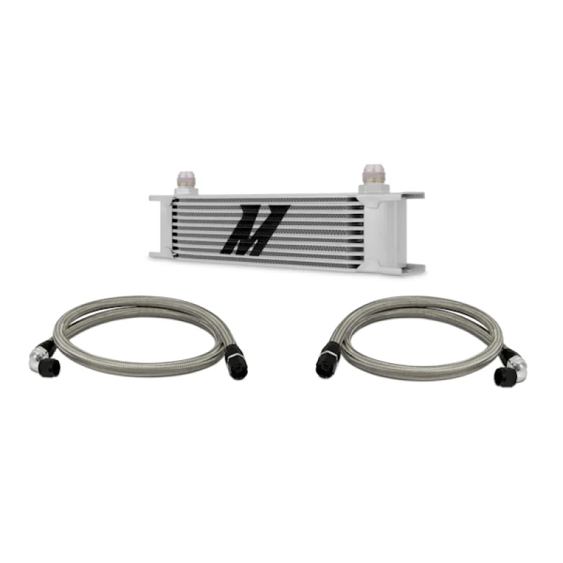 Mishimoto Universal 10 Row Oil Cooler Kit (Metal Braided Lines) - Image 15