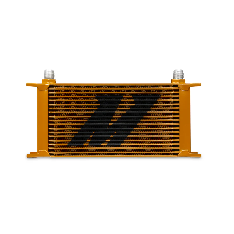 Mishimoto Universal 19 Row Oil Cooler - Gold - Image 2