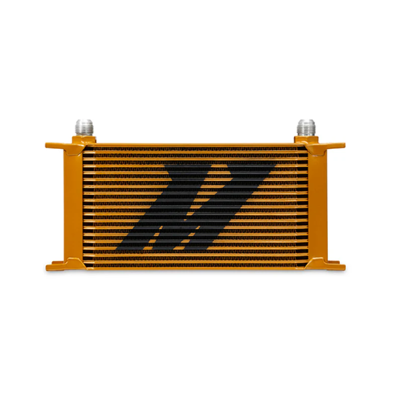 Mishimoto Universal 19 Row Oil Cooler - Gold - Image 3