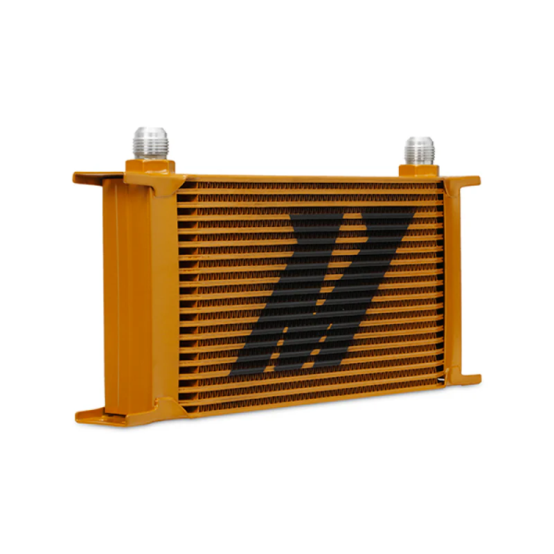 Mishimoto Universal 19 Row Oil Cooler - Gold - Image 4