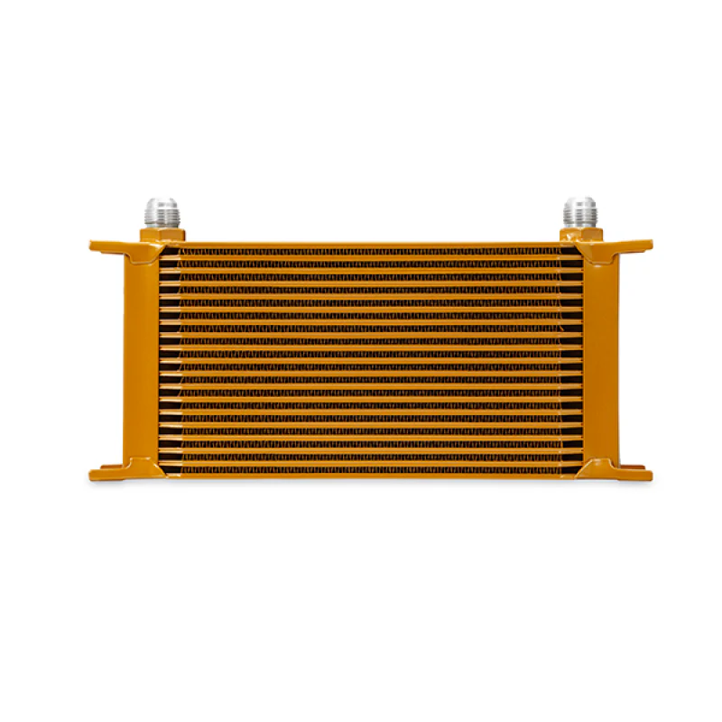 Mishimoto Universal 19 Row Oil Cooler - Gold - Image 9