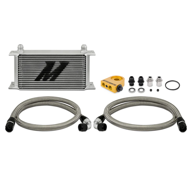Mishimoto Universal 19 Row Thermostatic Oil Cooler Kit - Image 2
