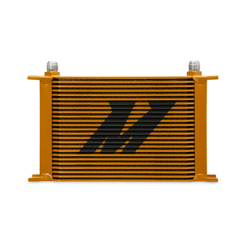 Mishimoto Universal 25-Row Oil Cooler - Gold - Image 2