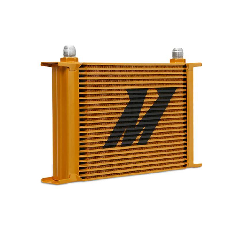 Mishimoto Universal 25-Row Oil Cooler - Gold - Image 6