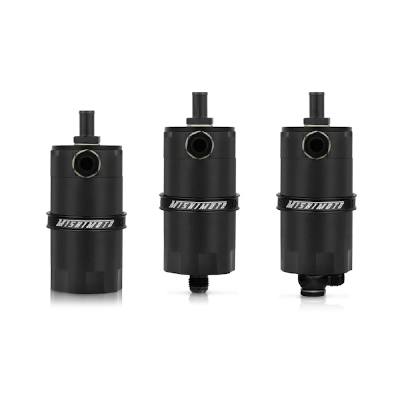 Mishimoto Universal Baffled Oil Catch Can - Black - Image 16