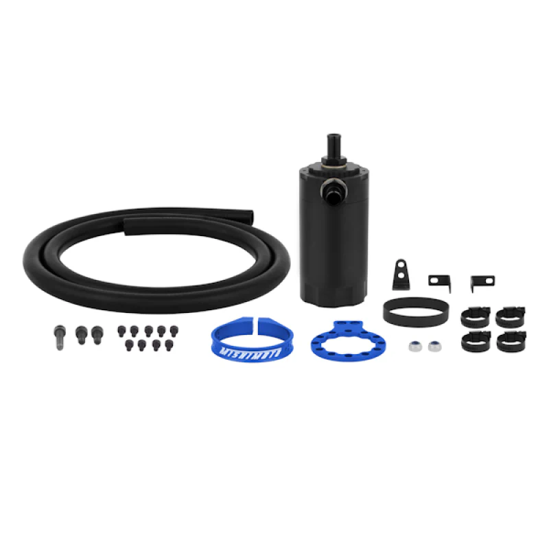 Mishimoto Universal Baffled Oil Catch Can - Blue - Image 10
