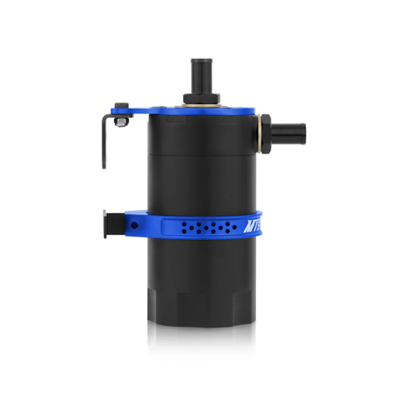 Mishimoto Universal Baffled Oil Catch Can - Blue - Image 3