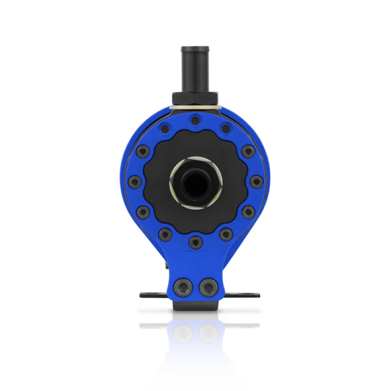 Mishimoto Universal Baffled Oil Catch Can - Blue - Image 6