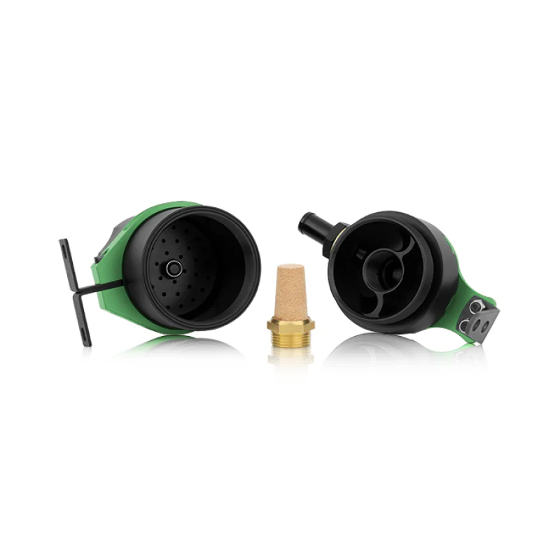 Mishimoto Universal Baffled Oil Catch Can - Green - Image 12