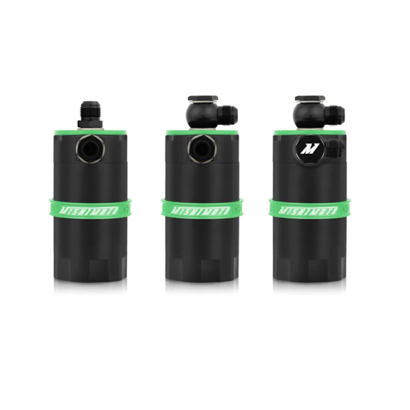 Mishimoto Universal Baffled Oil Catch Can - Green - Image 17