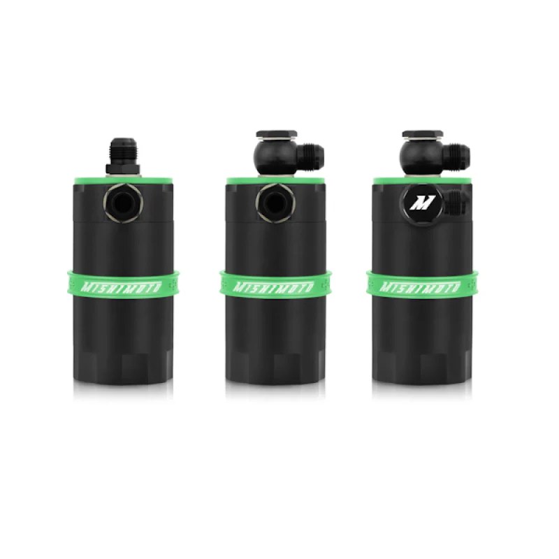 Mishimoto Universal Baffled Oil Catch Can - Green - Image 20