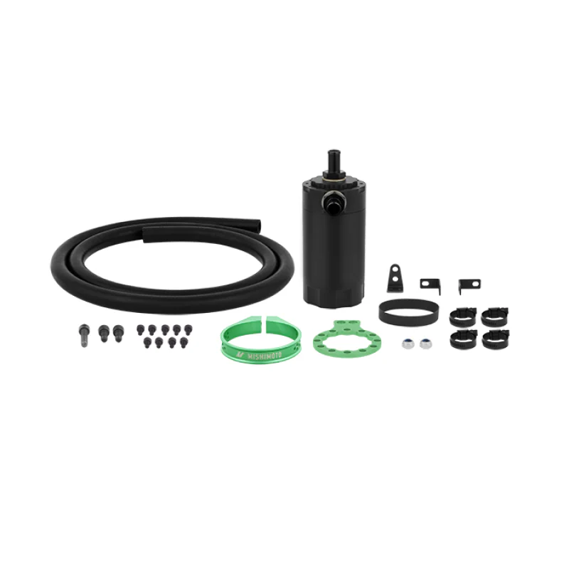 Mishimoto Universal Baffled Oil Catch Can - Green - Image 21