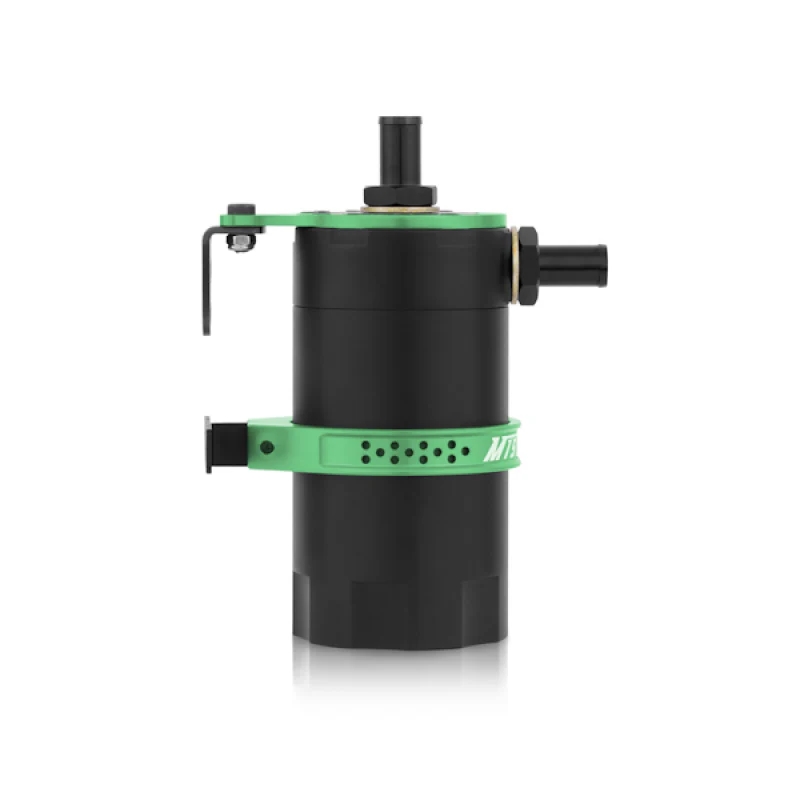 Mishimoto Universal Baffled Oil Catch Can - Green - Image 4