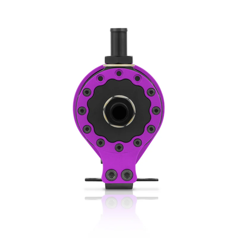 Mishimoto Universal Baffled Oil Catch Can - Purple - Image 18