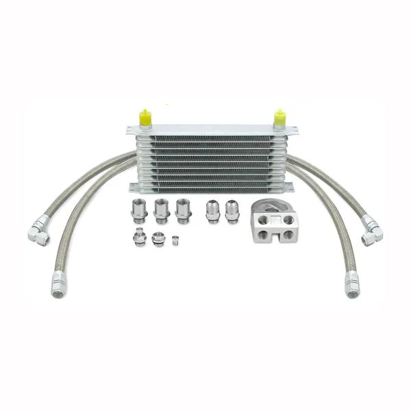 Mishimoto Universal Large Bar and Plate Cross Flow Black Oil Cooler - Image 5