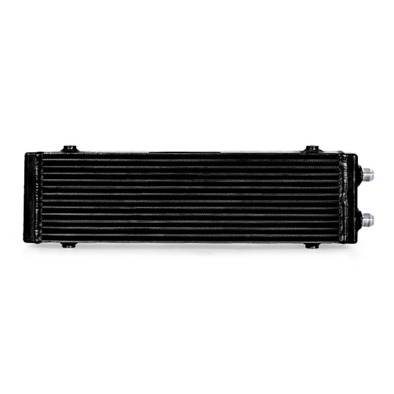 Mishimoto Universal Large Bar and Plate Dual Pass Black Oil Cooler - Image 4