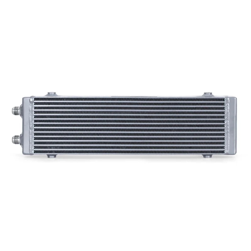 Mishimoto Universal Large Bar and Plate Dual Pass Silver Oil Cooler - Image 16