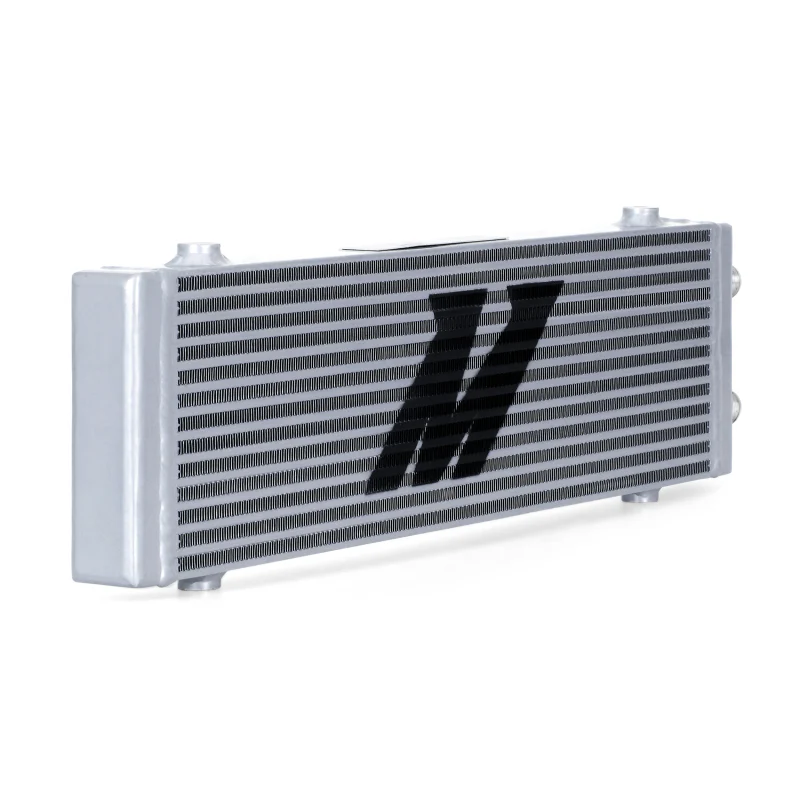 Mishimoto Universal Large Bar and Plate Dual Pass Silver Oil Cooler - Image 8