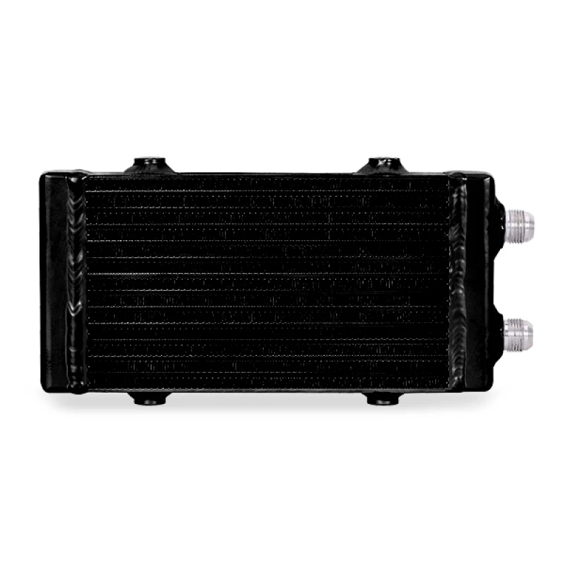Mishimoto Universal Small Bar and Plate Dual Pass Black Oil Cooler - Image 4