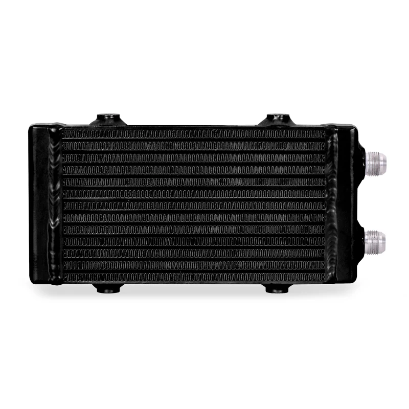 Mishimoto Universal Small Bar and Plate Dual Pass Black Oil Cooler - Image 6