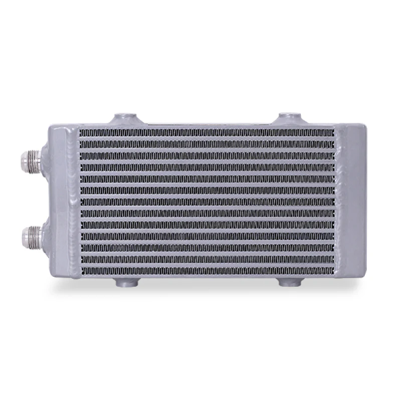 Mishimoto Universal Small Bar and Plate Dual Pass Silver Oil Cooler - Image 12