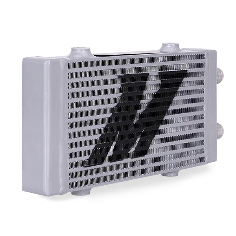 Mishimoto Universal Small Bar and Plate Dual Pass Silver Oil Cooler - Image 14