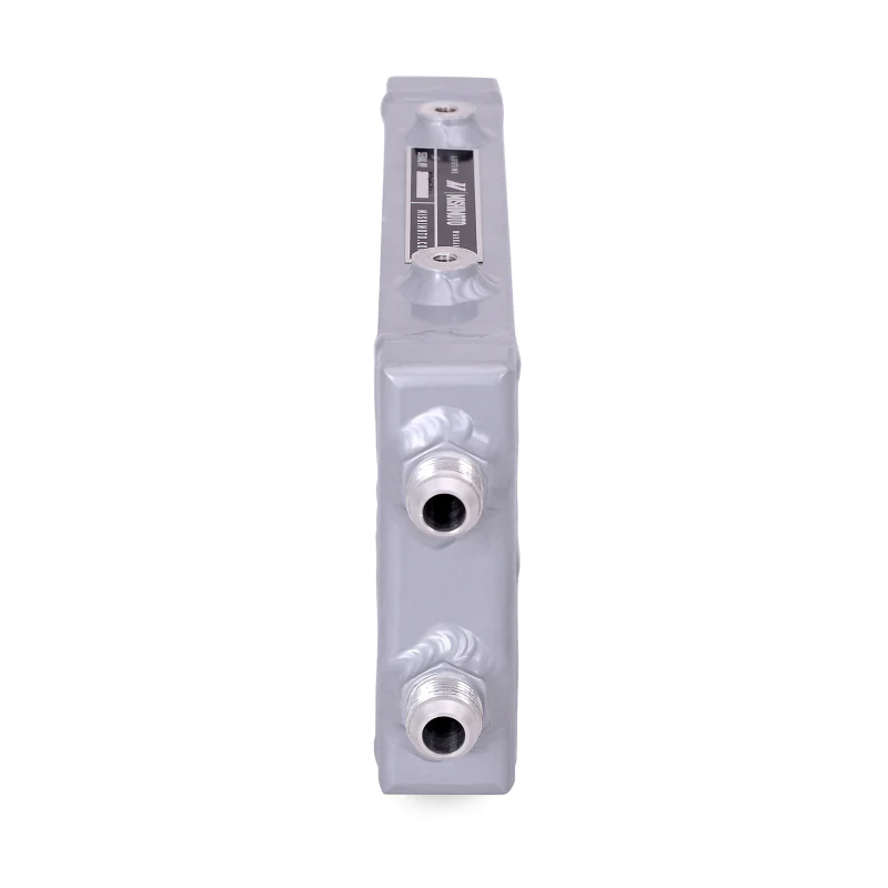 Mishimoto Universal Small Bar and Plate Dual Pass Silver Oil Cooler - Image 15