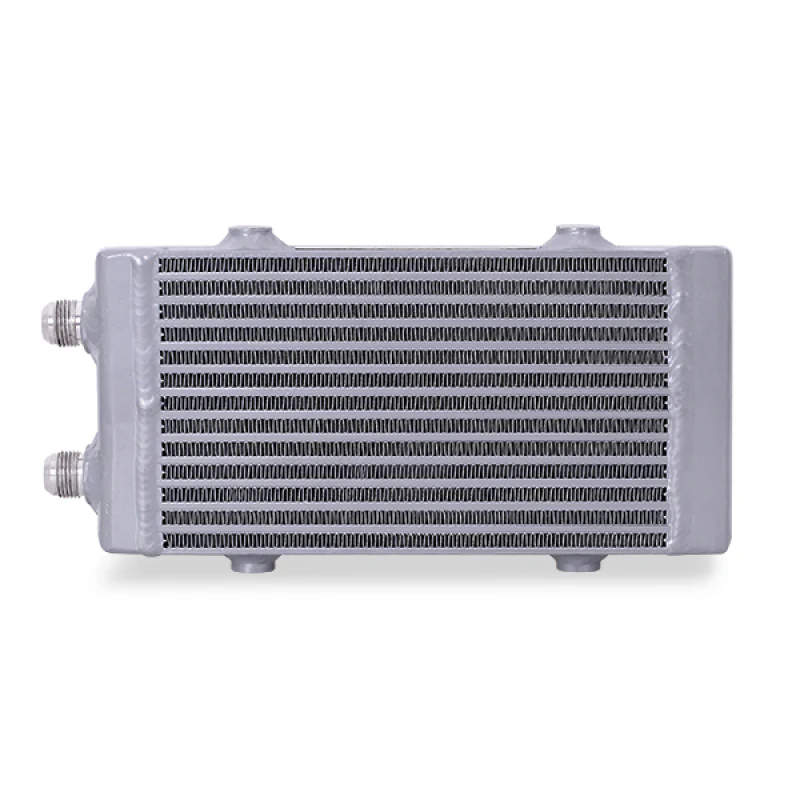 Mishimoto Universal Small Bar and Plate Dual Pass Silver Oil Cooler - Image 16