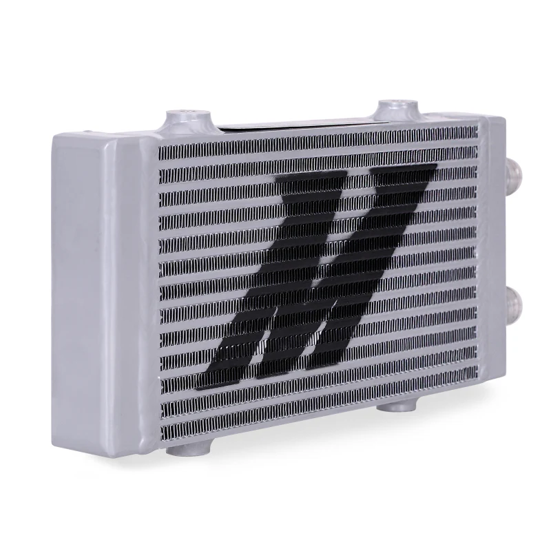 Mishimoto Universal Small Bar and Plate Dual Pass Silver Oil Cooler - Image 17