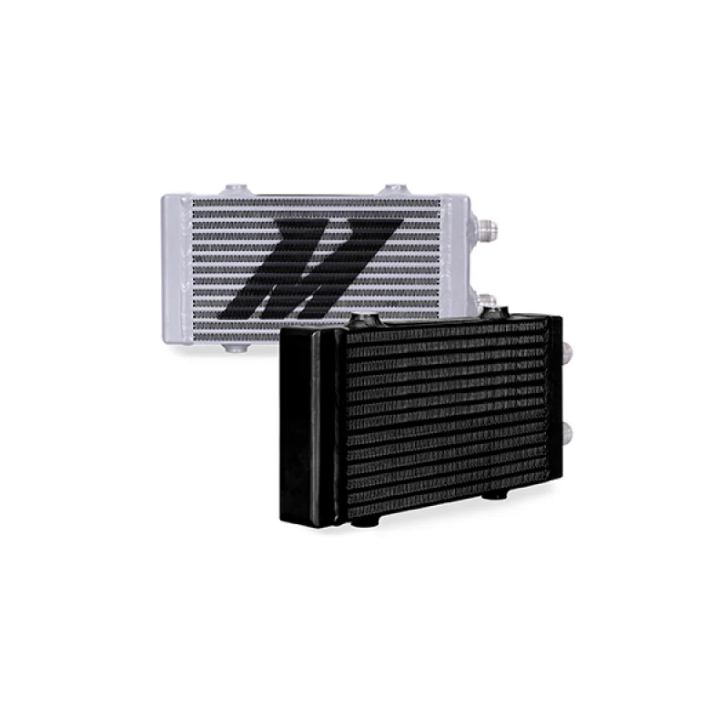 Mishimoto Universal Small Bar and Plate Dual Pass Silver Oil Cooler - Image 3