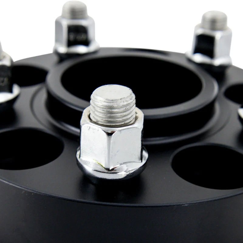 Mishimoto Wheel Spacers - 5x114.3 - 67.1 - 25 - M12 - Black - Image 3