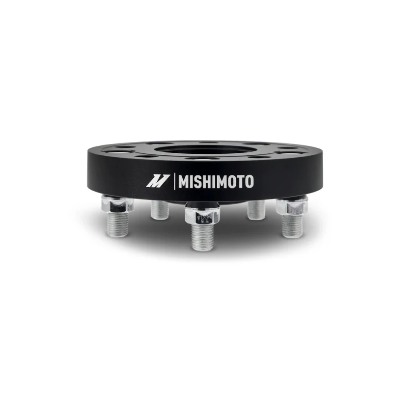Mishimoto Wheel Spacers - 5x120 - 64.1 CB - M14 x1.5 - 25mm - BK - Image 2