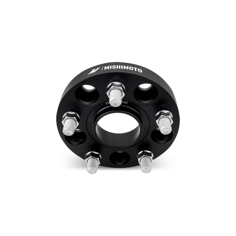 Mishimoto Wheel Spacers - 5x120 - 64.1 CB - M14 x1.5 - 25mm - BK - Image 6