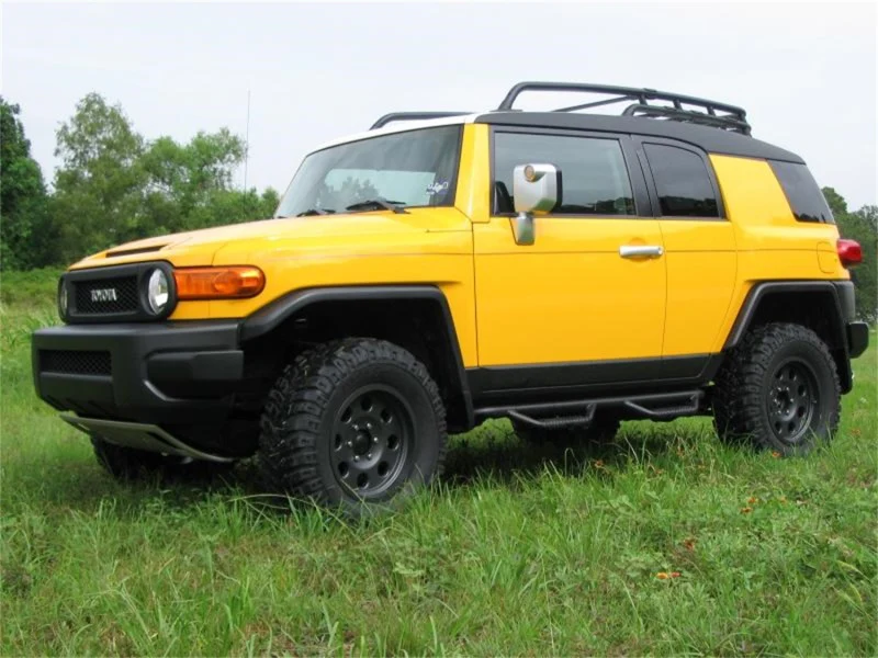 N-Fab Nerf Step 06-17 Toyota FJ Cruiser SUV 4 Door - Tex. Black - W2W - 2in - Image 3