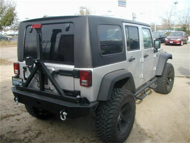 N-Fab Nerf Step 07-17 Jeep Wrangler JK 4 Door All - Tex. Black - W2W - 3in - Image 8