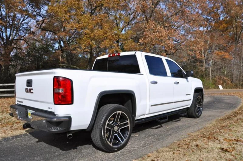 N-Fab Nerf Step 14-17 Chevy-GMC 1500 Crew Cab 5.7ft Bed - Tex. Black - W2W - 3in - Image 4