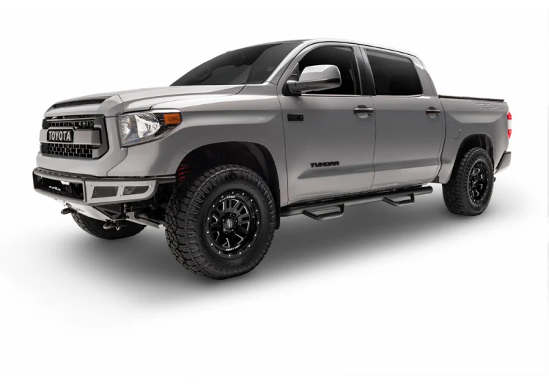 N-Fab Nerf Step 14-17 Chevy-GMC 1500 Crew Cab 5.7ft Bed - Tex. Black - W2W - 3in - Image 9