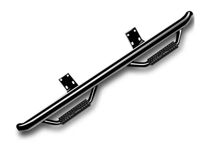 N-Fab Nerf Step 14-17 Chevy-GMC 1500 Crew Cab - Gloss Black - Cab Length - 3in - Image 2