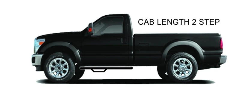 N-Fab Nerf Step 14-17 Chevy-GMC 1500 Crew Cab - Tex. Black - Cab Length - 3in - Image 7
