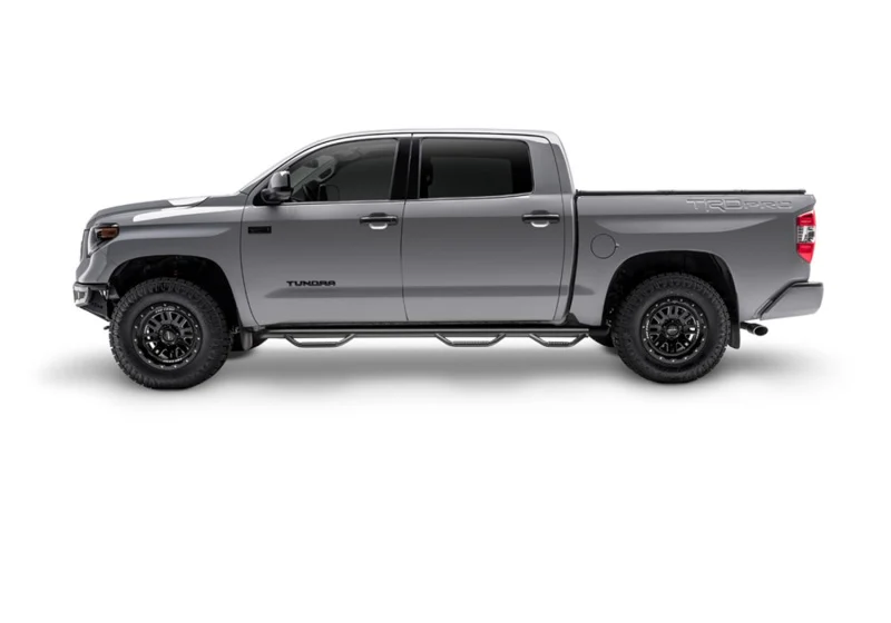 N-Fab Nerf Step 16-17 Toyota Tacoma Double Cab 6ft Bed - Tex. Black - Bed Access - 2in - Image 11