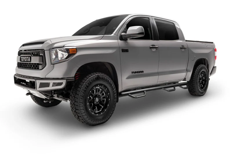 N-Fab Nerf Step 16-17 Toyota Tacoma Double Cab 6ft Bed - Tex. Black - Bed Access - 2in - Image 7