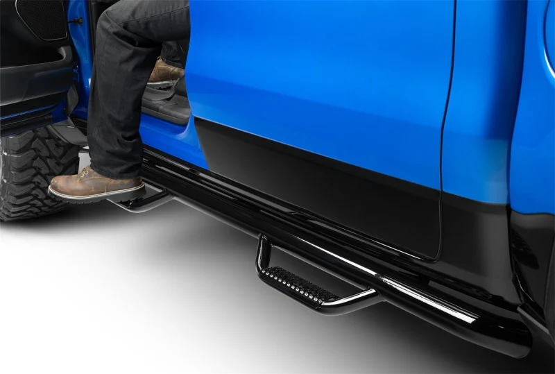N-Fab Nerf Step 2019 Dodge Ram 1500 Crew Cab 5.7ft Bed - Gloss Black - Cab Length - 3in - Image 9