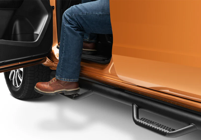 N-Fab Nerf Step 2019 Ford Ranger Crew Cab - Tex. Black - Cab Length - 3in - Image 10