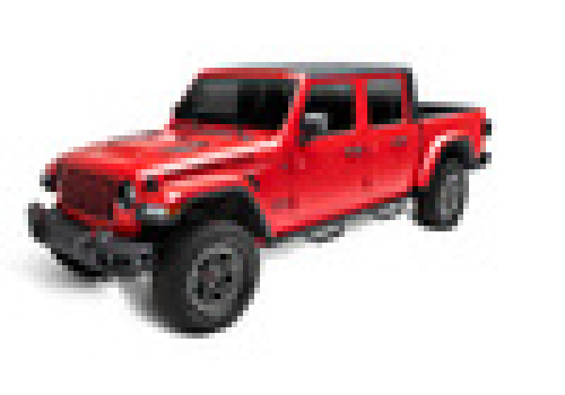 N-Fab Nerf Step 2019 Jeep Wrangler JT 4DR Truck Full Length - Tex. Black - 3in - Image 12