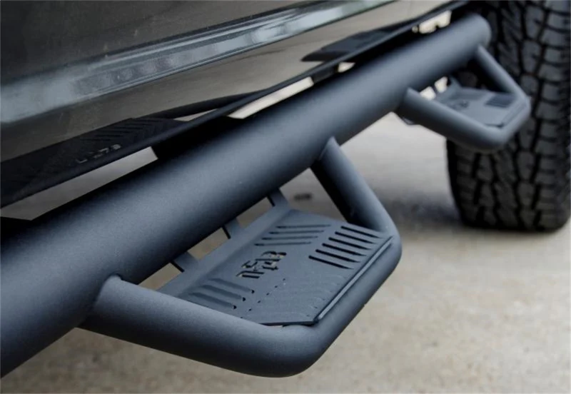 N-Fab Podium LG 07-17 Jeep Wrangler JK 2 Door All - Tex. Black - 3in - Image 2
