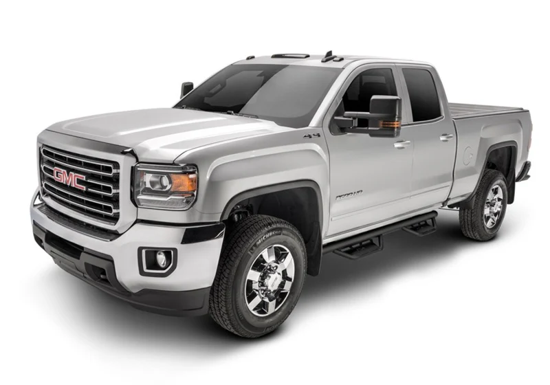 N-Fab Podium LG 14-17 Chevy-GMC 1500 Crew Cab - Tex. Black - 3in - Image 6