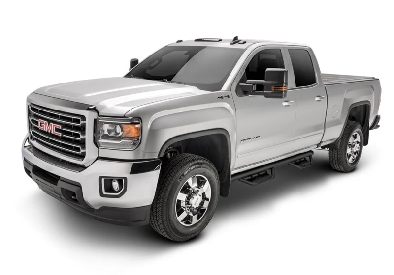 N-Fab Podium LG 2019 Chevy/GMC 1500 Crew Cab - Cab Length - Tex. Black - 3in - Image 6